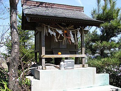 弁天山の弁天様