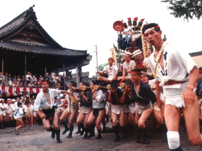 昭和44年追山馴し櫛田入り