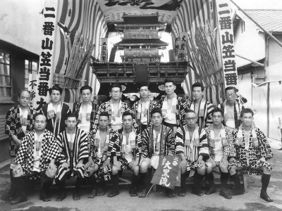 昭和33年取締記念写真