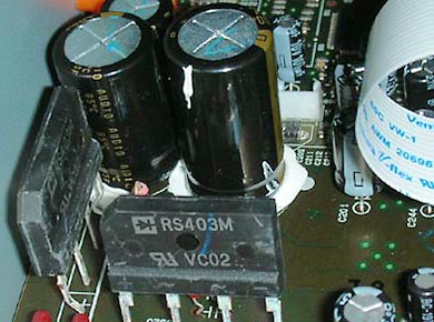 C-7030、電源部