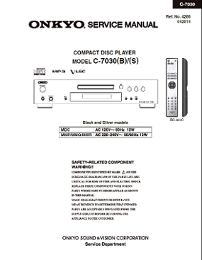 C-7030、サービスマニュアル