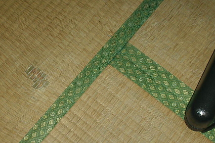 畳の損傷