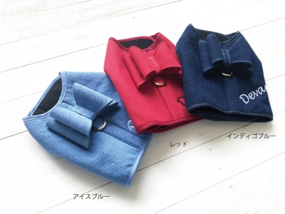Devan リボン付きメッシュハーネス リード付きandもう1セット 3Dリボンハーネス♡ | DEVAN Official Blog