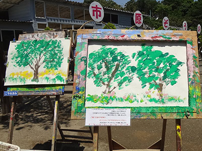 象が描いた絵