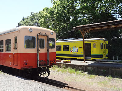 いすみ鉄道と小湊鐵道
