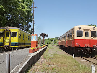 いすみ鉄道と小湊鐵道