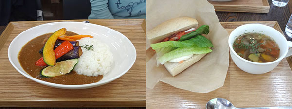 あけぼの山農業公園の「農家食堂」