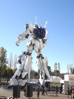 お台場・ダイバーシティのユニコーンガンダム