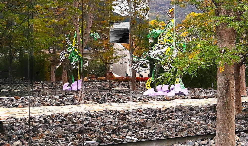 Soul Miner（松山智一）＜下瀬美術館・鏡の森＞。 | SEABORN資料館