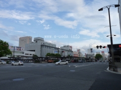広島駅前景色