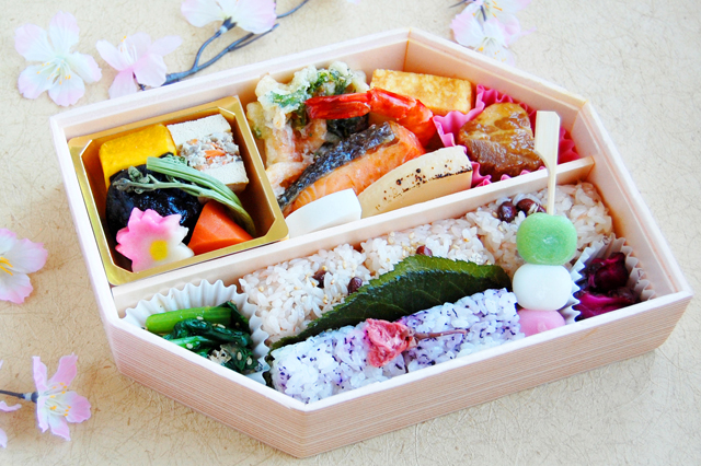 お花見】3/18(水)〜4/14(火) 季節弁当 春だより 販売致します お花見】3/18(水)〜4/14(火) 季節弁当 春だより 販売致します