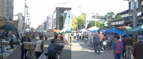 10月20日五城目朝市