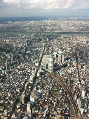 東京スカイツリーからの景色