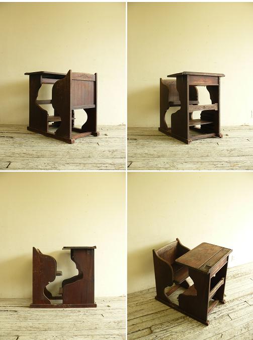 戦前に使われた学童机と椅子 | 家具修復人ブログ・・・想い出家具の