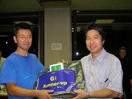 男子G1準優勝