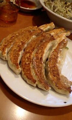 銀座/天龍 ビックリサイズの餃子