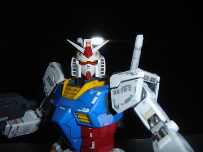 ガンダム完成