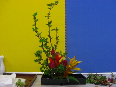 草月流いけばな 作品