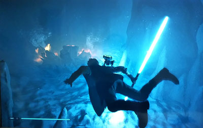 「STAR WARS ジェダイ:フォールン・オーダー」水中セーバー画像 「STAR WARS ジェダイ:フォールン・オーダー」水中セーバー画像