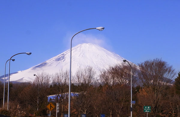 元旦の富士山
