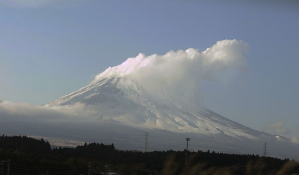今日の富士山