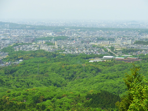 物見山より尾張旭方面