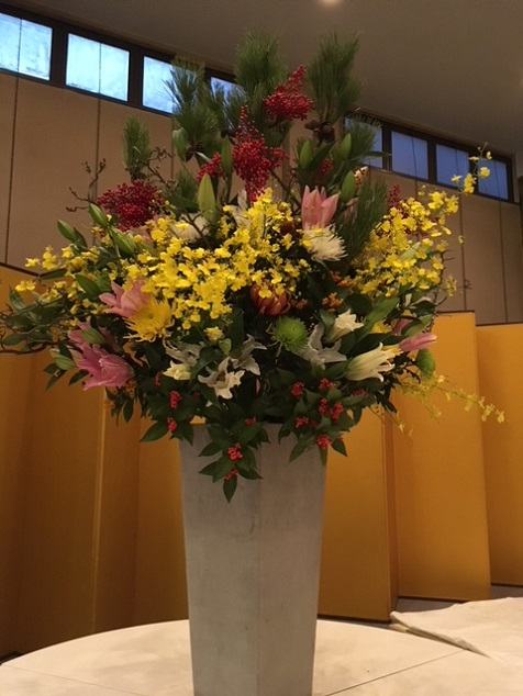 お正月の花