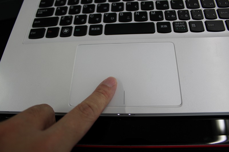 IdeaPad U310タッチパッド