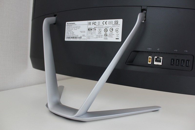 Lenovo C460 背面・スタンド