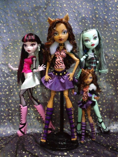 monster high frightfully tall ghouls clawdeen wolf doll