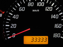 33333kmの瞬間