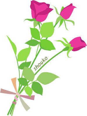 バラのイラスト 無料素材 フリー画像 花のイラスト Shoukoyamada イラストブログ