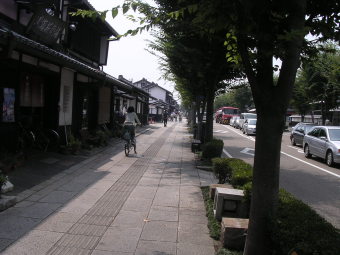 夢京橋キャッスルどーろ・・・ロード
