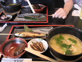 鮎は美味い!