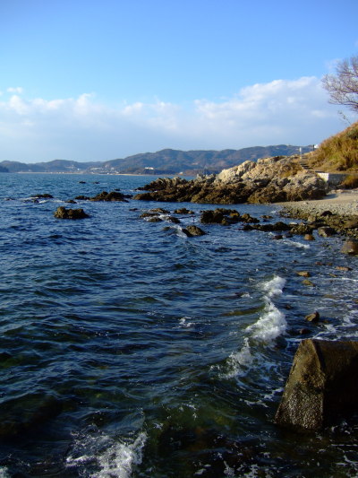 海着いた