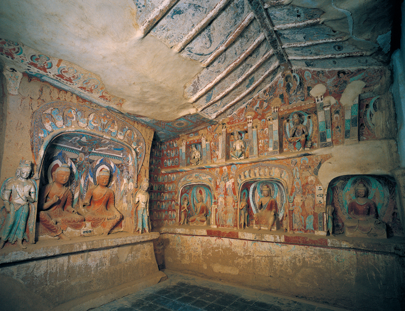 河西回廊ー8 いよいよ莫高窟に入ります | シルクロード日誌