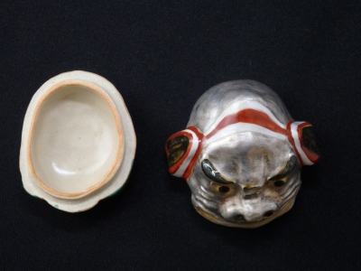 香合 今戸焼 白井半七作品