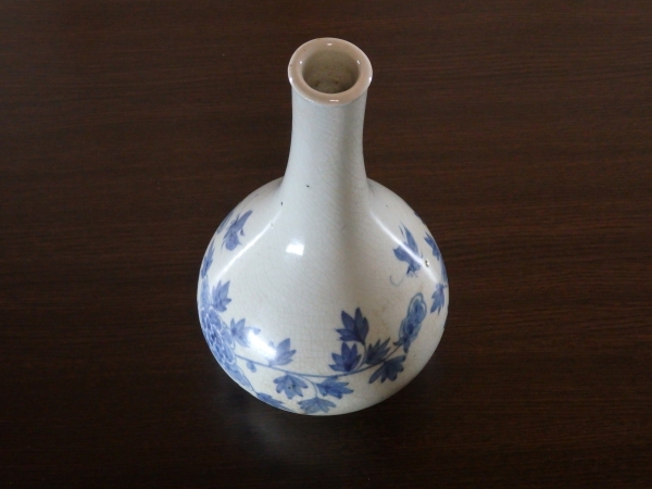 李朝 鶴首花入 | 坂井春明堂
