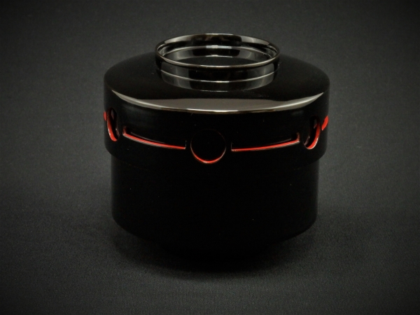 中谷光哉作 八十歳記念 山中塗り 菓子盆 中谷光哉作 八十歳記念 山中