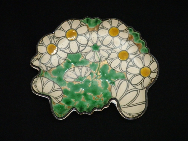 俊山　乾山写春草蓋向　12客 楽天市場】京焼・乾山写春草紋蓋向付・伏原博之《小鉢・蓋物