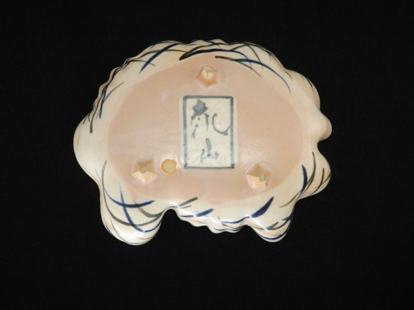 二代 矢口永寿 乾山写寄菊向皿 | 坂井春明堂