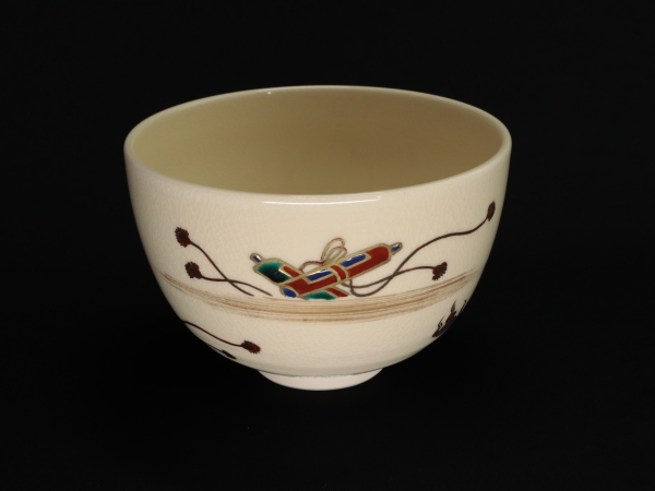清閑寺 杉田祥平 色絵宝尽くし画 茶碗 | 坂井春明堂 清閑寺 杉田祥平 色絵宝尽くし画 茶碗 | 坂井春明堂