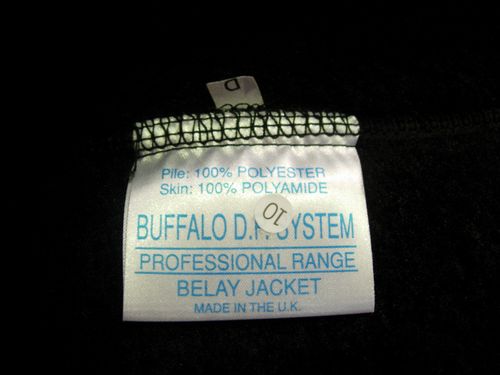 バッファロー、ビレイジャケット！【BUFFALO ≪BELAY JACKET