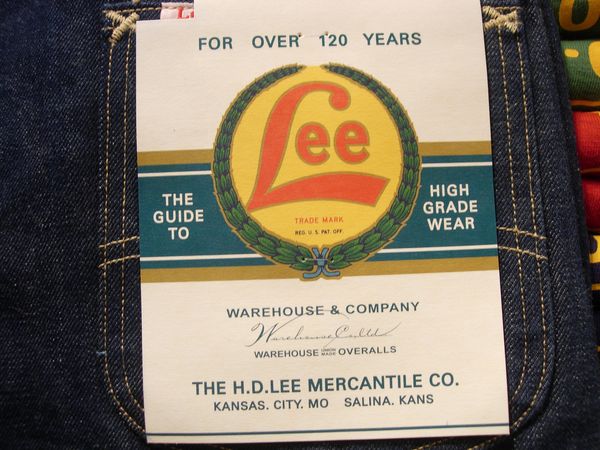 Lee × warehouse ホワイトレーベル/w34 ジャンキースタイル≪経年変化録≫WARE HOUSE×LEE（ホワイト