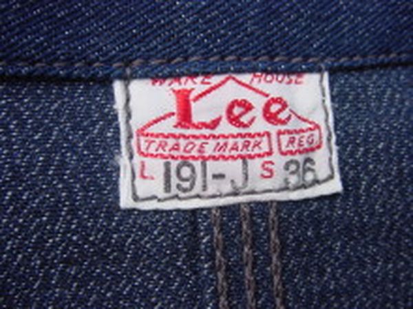 Lee × warehouse ホワイトレーベル/w34 Lee × warehouse ホワイトレーベル/w34 Lee WHITE LABEL】91-LB