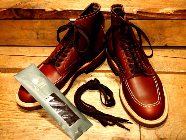 オールデン 9アイレット用シューレース 【ALDEN