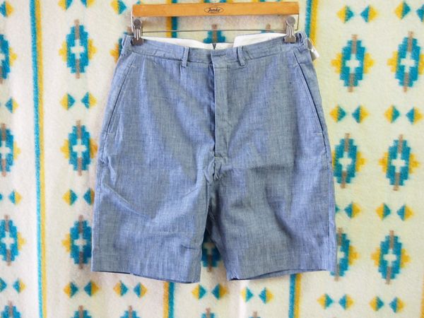 WAREHOUSE シャンブレーショートパンツ　30 ウェアハウス　タロン ウエアハウス、シャンブレーショーツ！【WAREHOUSE ≪CHAMBRAY