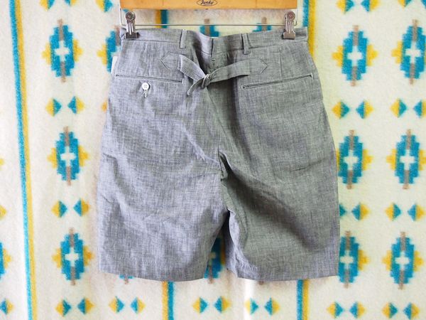 WAREHOUSE シャンブレーショートパンツ　30 ウェアハウス　タロン ウエアハウス、シャンブレーショーツ！【WAREHOUSE ≪CHAMBRAY