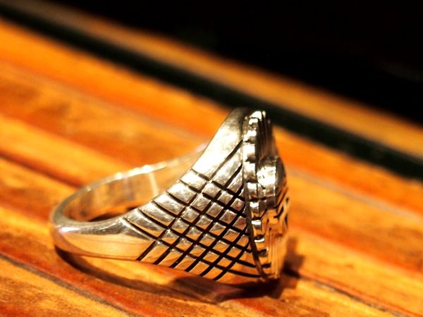 ゲーリー＆エルシーヨヨキ 14K×STERLING バングル サンフェイス ホピ 