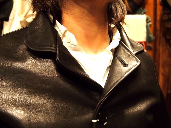 HELLER'S CAFE 1930's Short Type Horse Leather Sports Jacket